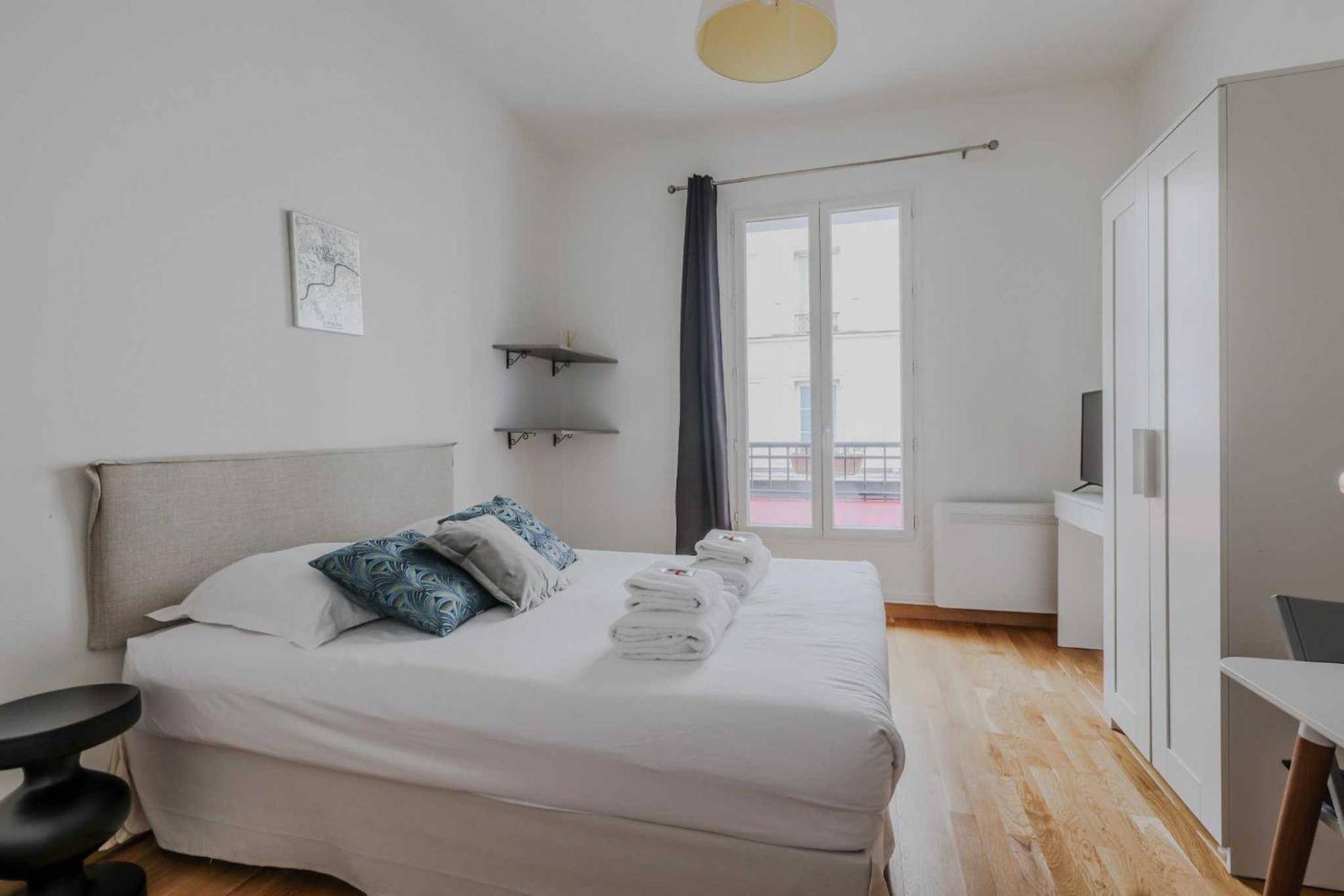 Joli Studio Pour 2 Personnes - Levallois-Perret Dış mekan fotoğraf